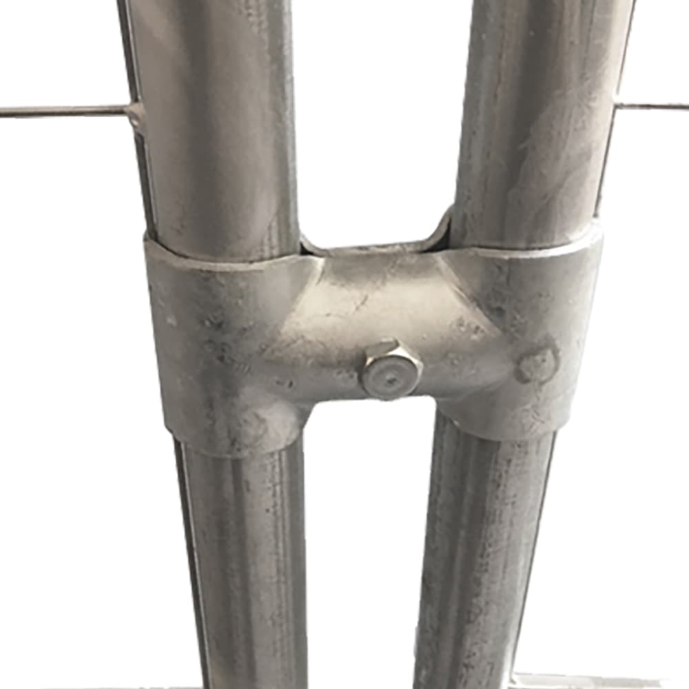 Morsetto Blocca Tubo Metallurgica Irpina Zincato - 2