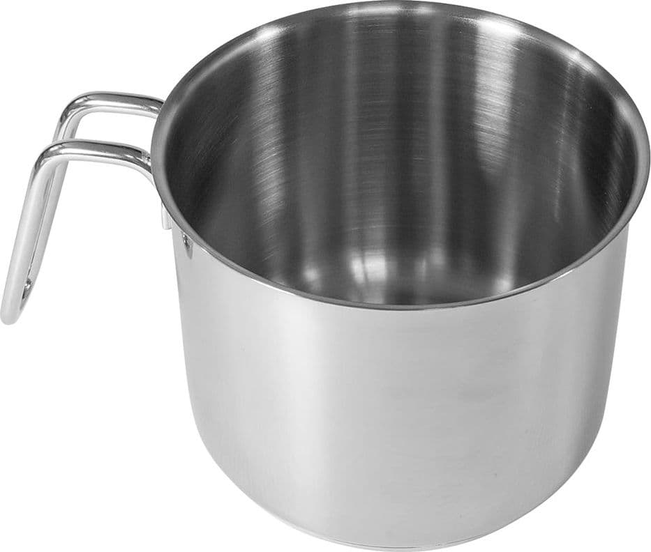BOLLILATTE ACCIAIO 'ALLEGRO INOX' Ø cm. 12  - MONETA