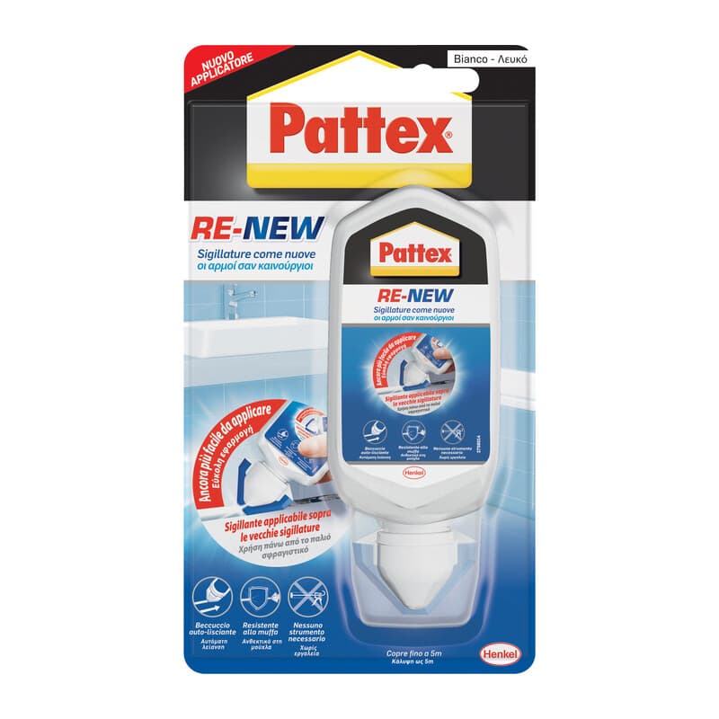 Bagno Re New Bianco 80 ml Pattex 12 Pezzi - 2