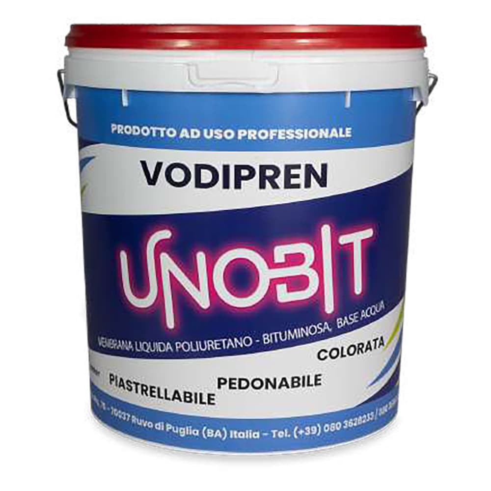 Membrana Liquida Polifunzionale Colorata Vodichem Vodipren Unobit Grigia - 2