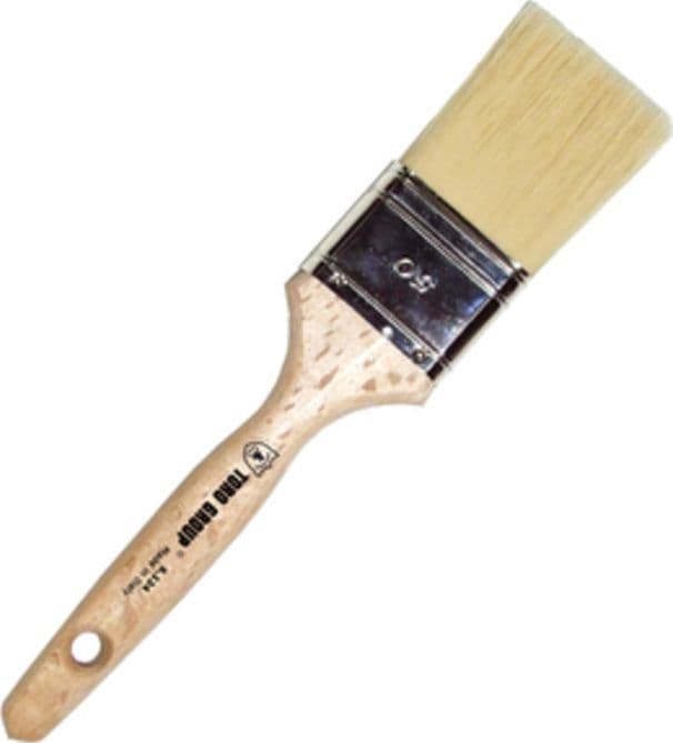 Pennellessa Mista Manico Legno S.124 50 mm 12 Pezzi – Idroweb