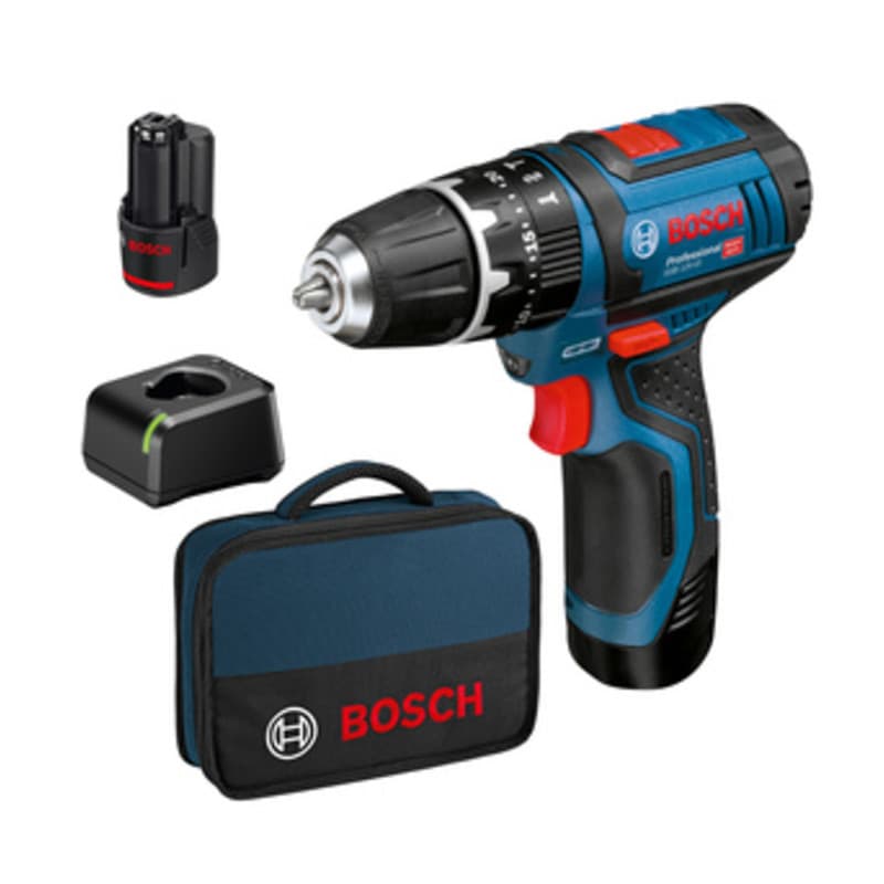 Trapano GSB12 V 15 2 Batt. 2,0AH B 12V Bosch - 2