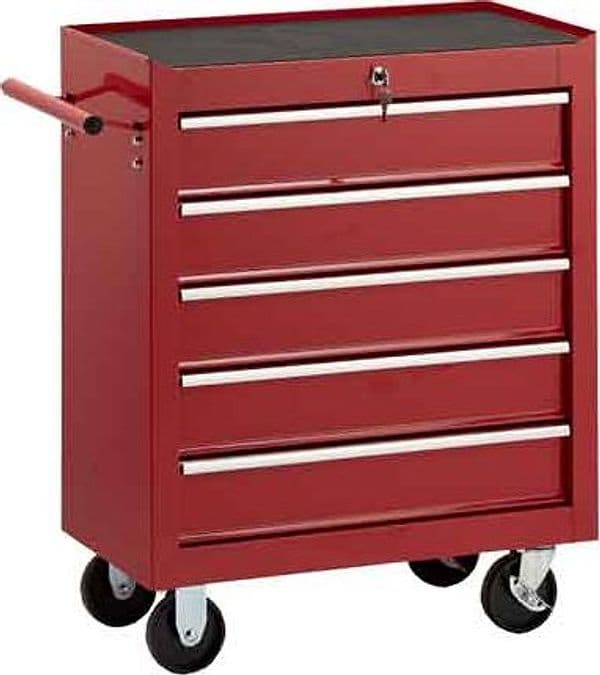 Carrello Porta Utensili con 5 Cassetti Cm 62 x 33 x 75H - 2