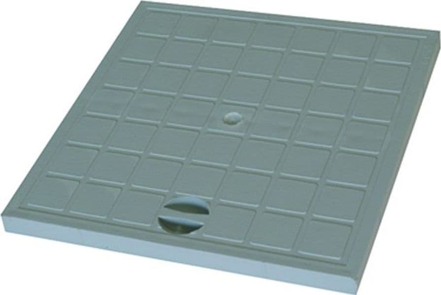 Coperchio per Pozzetto per Ispezione Pedonale in PVC Mm 40 x 40 NICOLL - 2