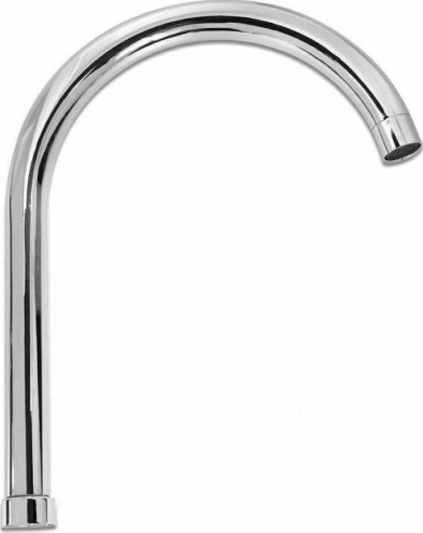 Canna Tonda per Miscelatore Lavello Monoforo Universale 19 cm Cilvani - 2