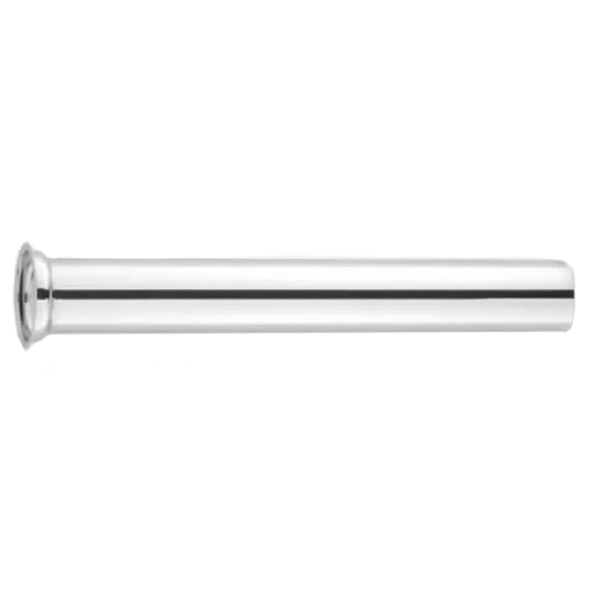 Canotto Dritto ad Imbuto per Sifone in Ottone Cromato Ø 26 x 250 - 2