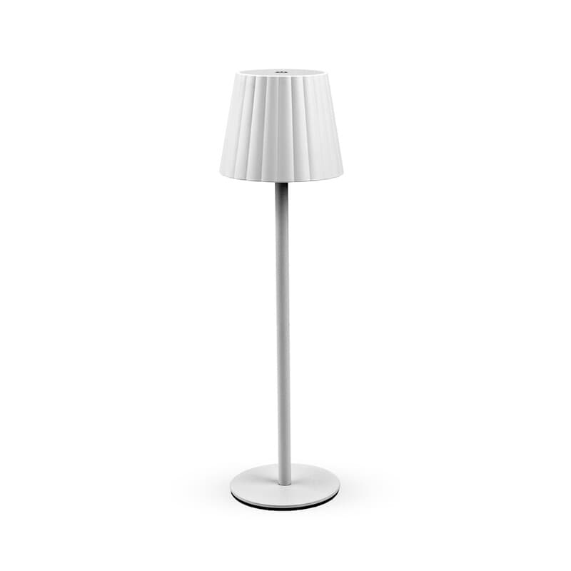 Lampada LED Ricaricabile da Tavolo Aurora Bianco 12 Pezzi - 2