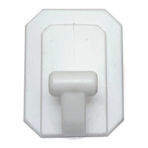 Bl Gancio Adesivo Gigante Plast Bianco Diesse 5,0 Blister 2 Pezzi - 2