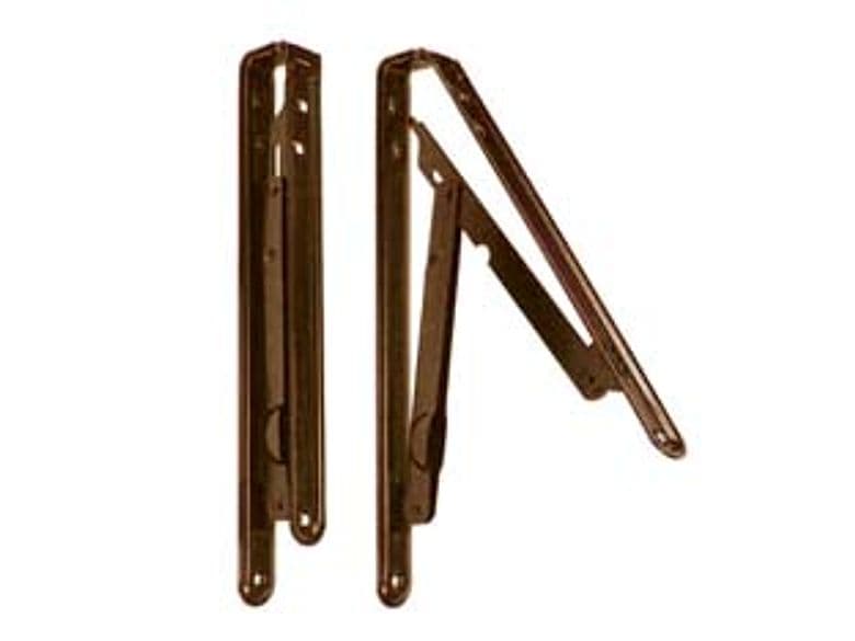 Mensole Pieghevoli Marroni 300 MMX300 Marrone 2 Pezzi