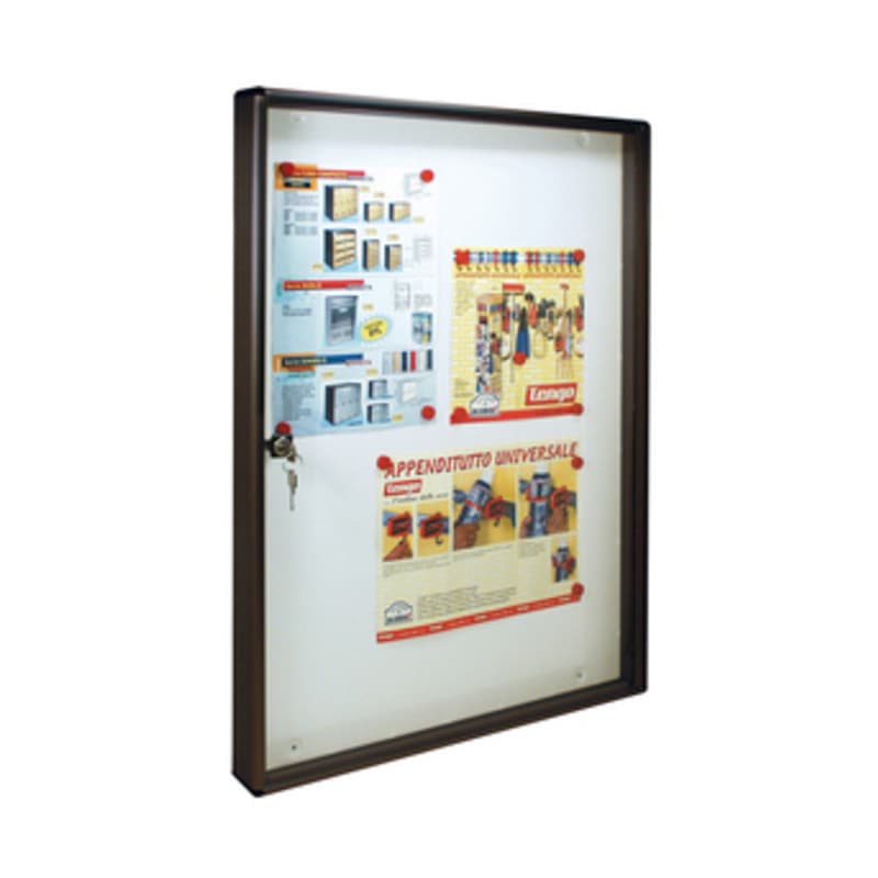 Bacheca Fondo Magnetico Alubox BC5 55 x 5 x 73 Gr - 2