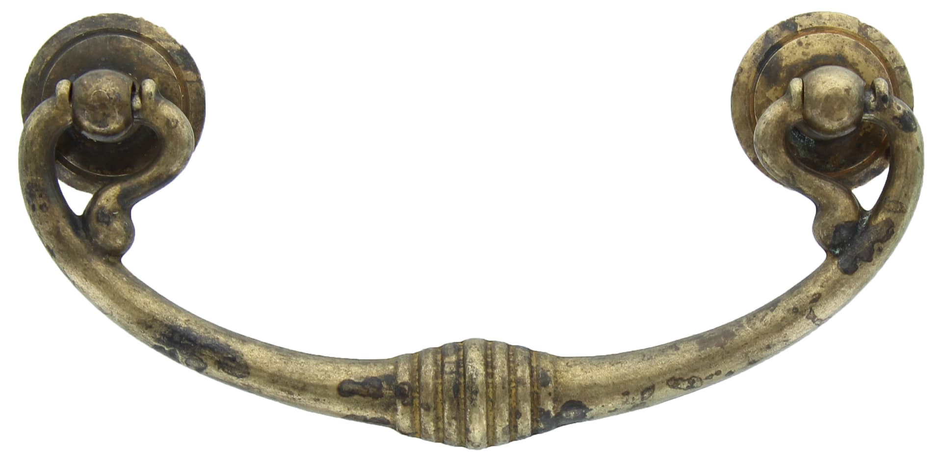 Maniglia 03027 121 x 58 mm Ottone Anticato 5,0 Blister Bl - 2