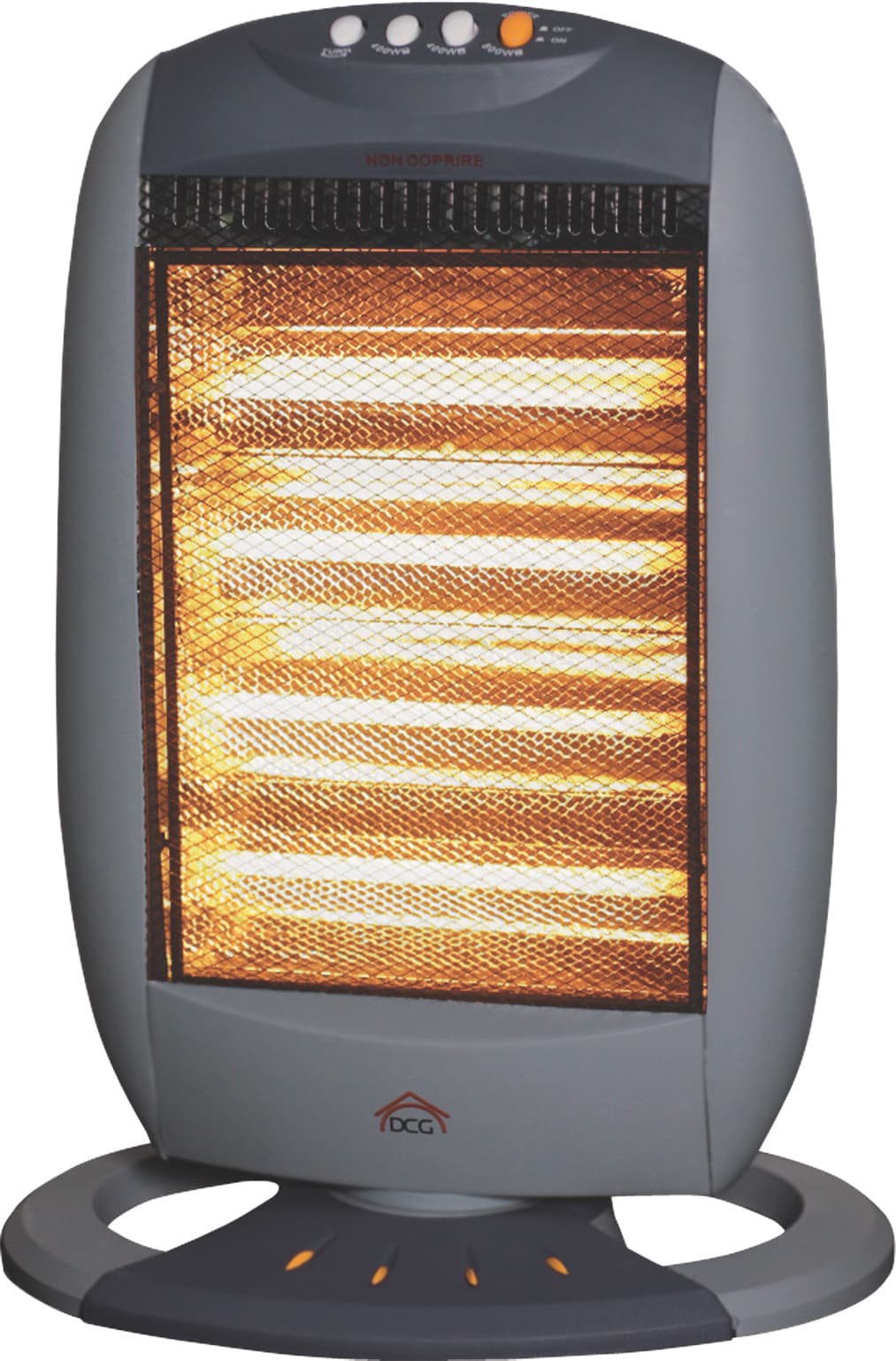 Stufa Alogena Oscillante 400 800 1.200 1 600 W - 2