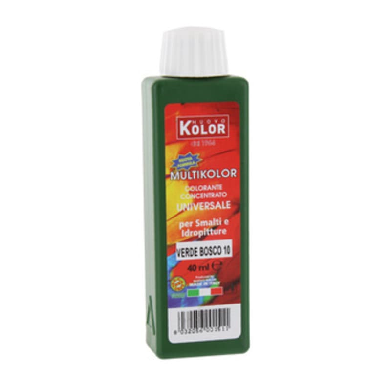 Colorante Universale 40 ml Verde Bosco 10RL 12 Pezzi - 2