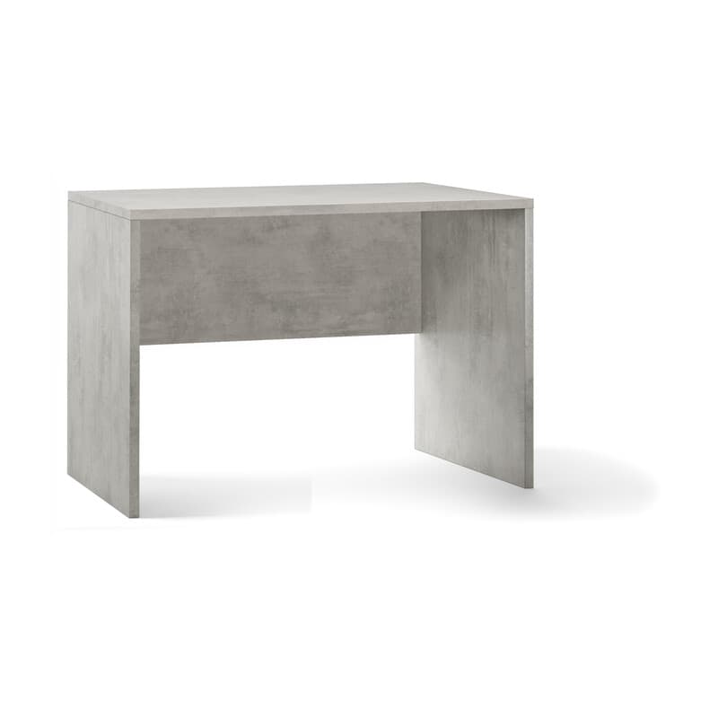 Ufficio Double Scrivania 120 x 70 cm Cemento - 2