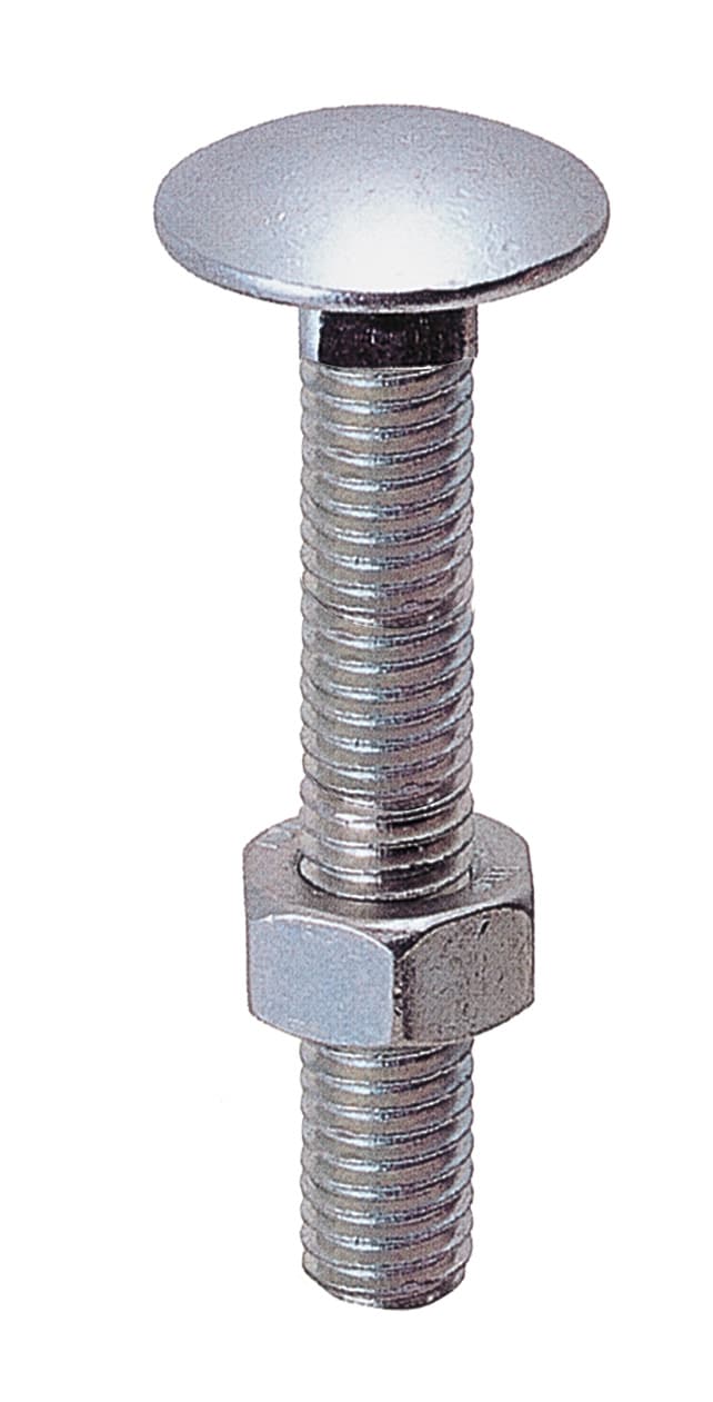 Sc Bulloni a Legno 5 x 40 mm Bulloneria del Toce 5 Confezioni da 20 Pezzi - 2