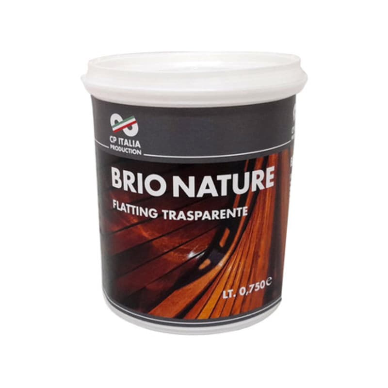Vernice Luc Brionature Allacqua 0,750 l Flatting 6 Pezzi - 2