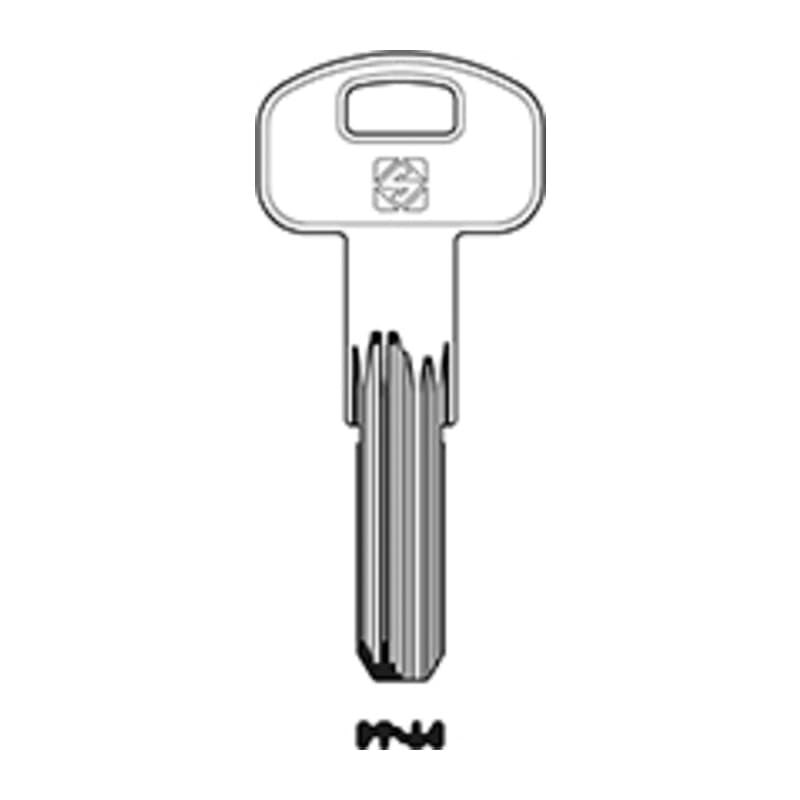 Chiavi Silca Punzonate SCM5R Olc EVOK1 5 Pezzi - 2