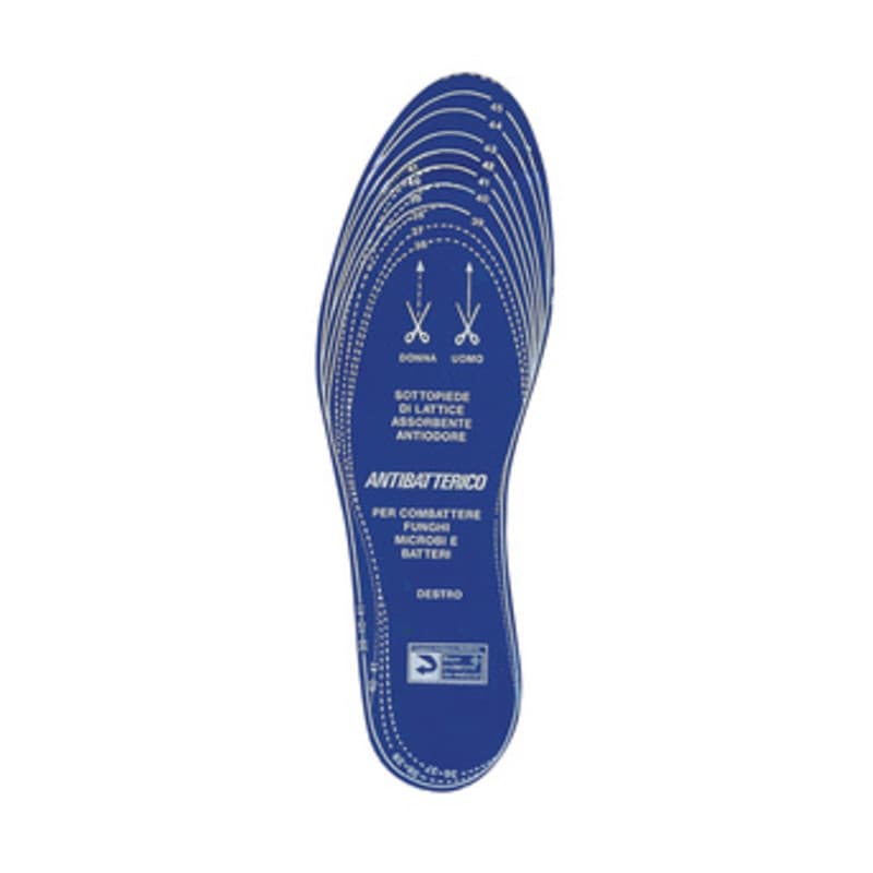 Solette DX SX Antibatteriche Misura da 36 a 46 24 Paia - 2