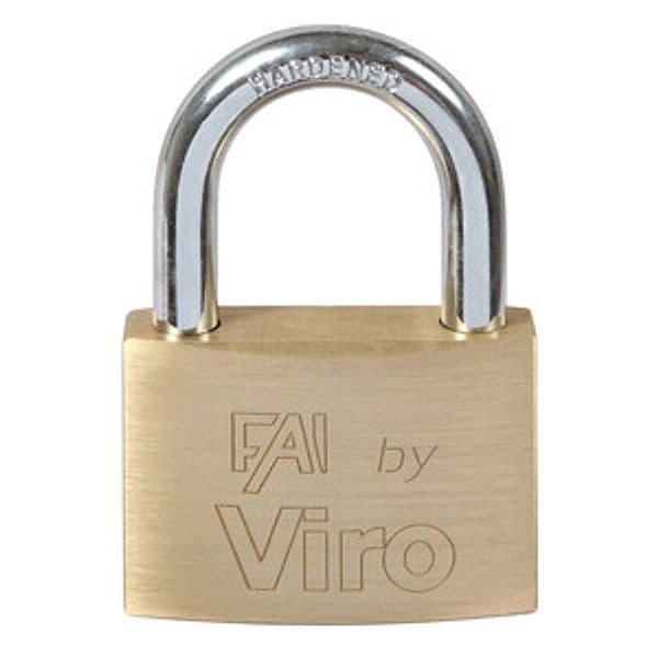 Lucchetto Rettangolare 60 mm Viro 556 Fai 6 Pezzi - 2
