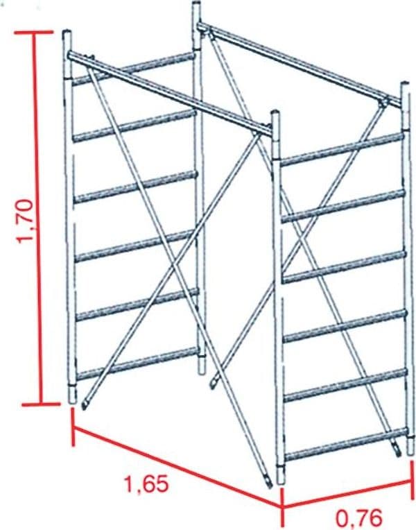 Alzata Torre Grim 170 cm - 2