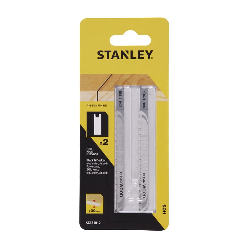 Piranha Stanley STA21012 X21053 2 Lame Legno Ret.t Fine Att.ad U - 2