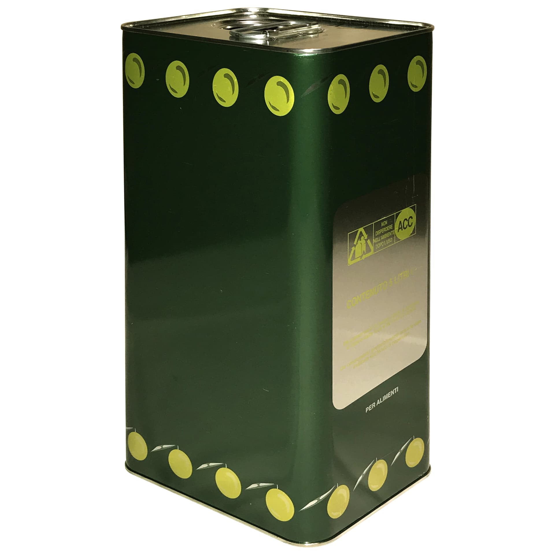 Lattina per Olio 5 l S Tappo 3025 16 Pezzi - 2