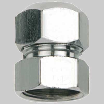 Raccordo Diritto Femmina Ottone Cromato ½ x ? Mm 10 Zagi Rubinetterie - 2