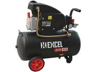 Compressore Coassiale Lubrificato a Olio Air 50 l HP 2 Monofase Excel - 2