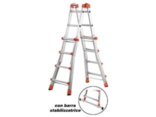 Scala Multifunzione Telescopica Peppina EN 131 4+4 G. Ap. 378 Cmh. 55 - 2