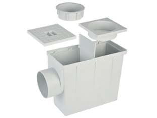 Pozzetto Pluviale con Raccordi Tondi Raccordi Tondi Ø 8 mm cm e 10 2 Pezzi - 2