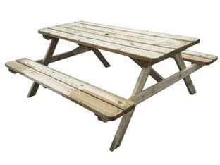 Tavolo Picnic in Pino Impregnato 179 CMX150X70H. Vette - 2