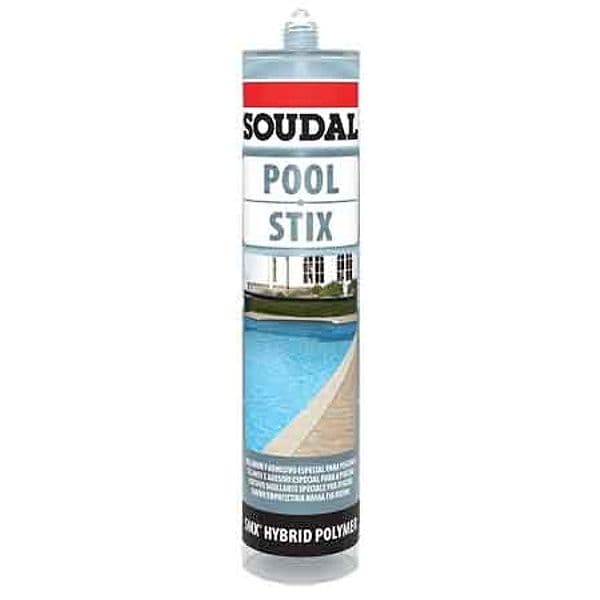 Adesivo Sigillante Pool Stix Soudal 290 ml Blu Chiaro - 2