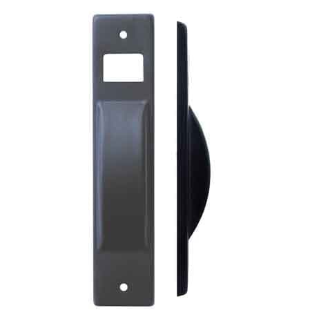 Placca per Avvolgitore Semincasso Colore Nero RAL 9005 - 2