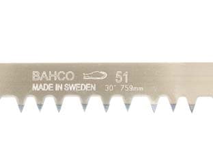 Lame in Acciaio Temprato Denti Continui per Segoncino 75,9 cm (51 30) Bahco - 2