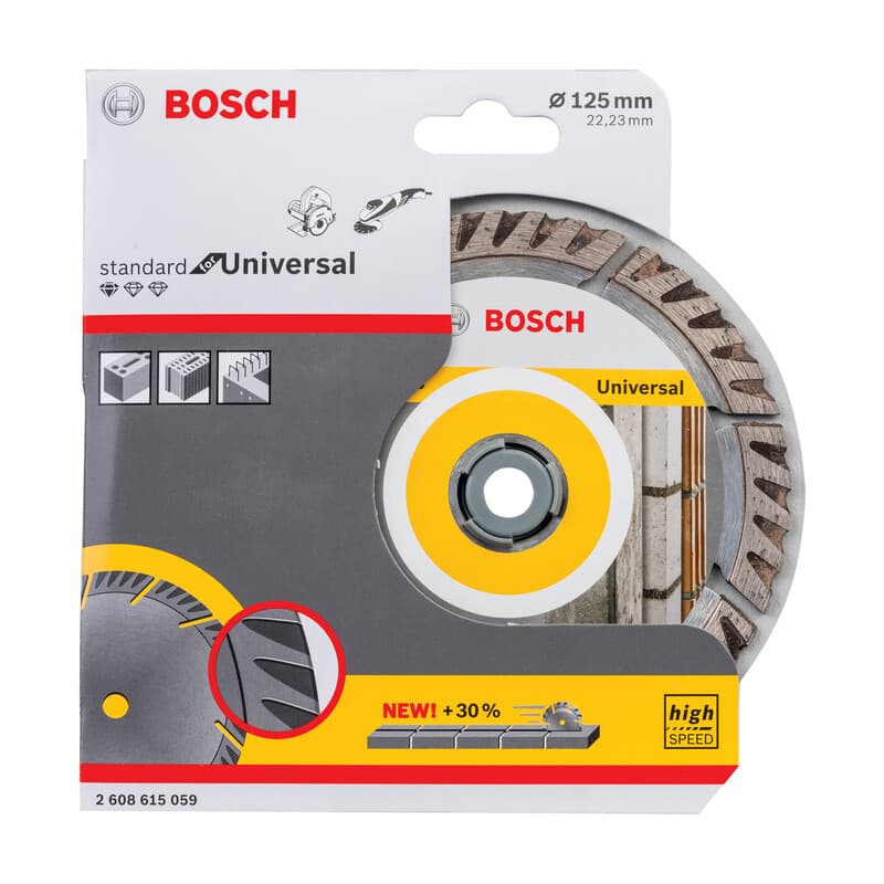 Bosch a Disco Diamantato Standard D 125 mm - 2