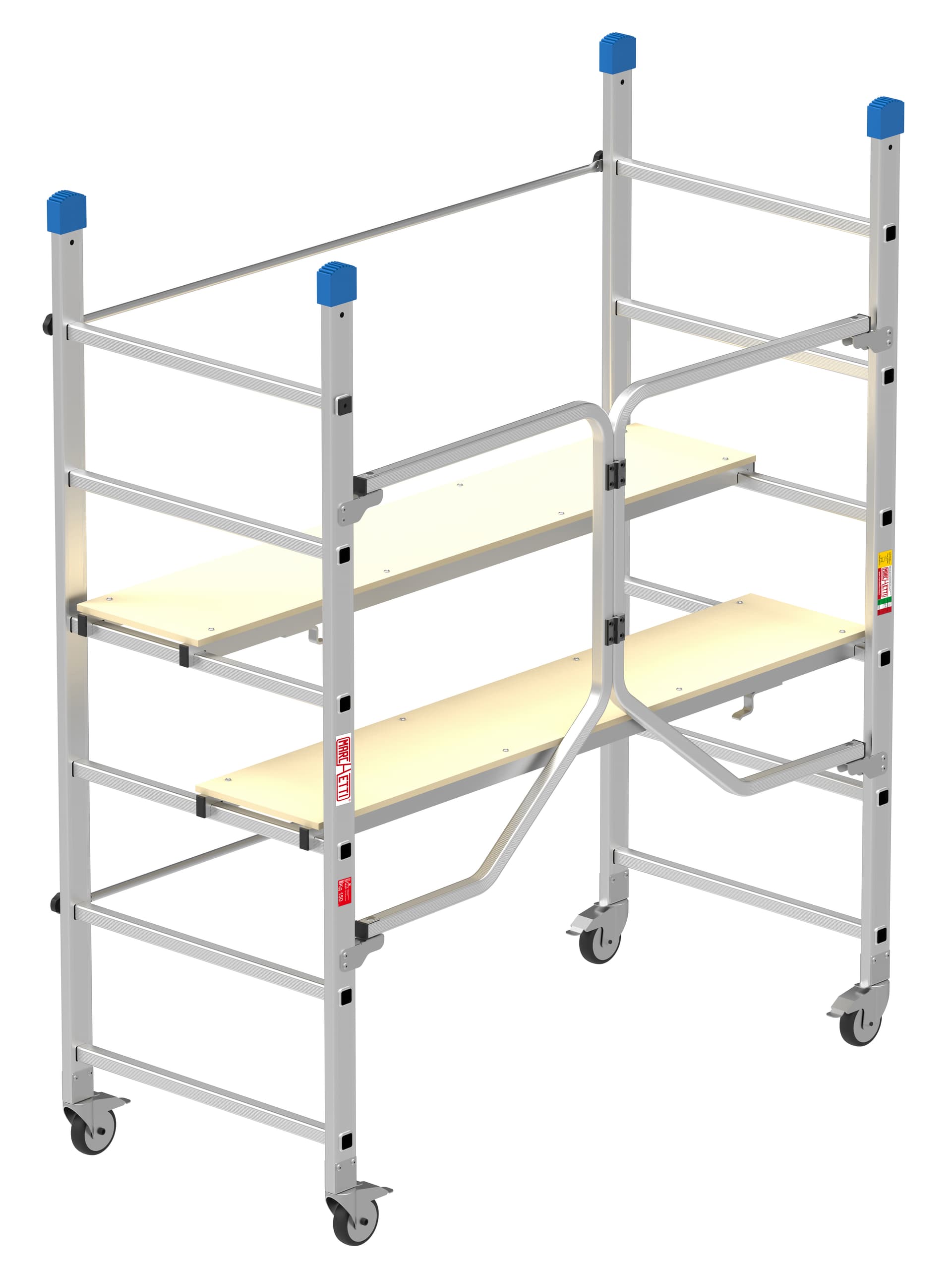 TRABATTELLO ALLUMINIO DINAMICO 70X155XH188 CM- 1,0 pz - 2