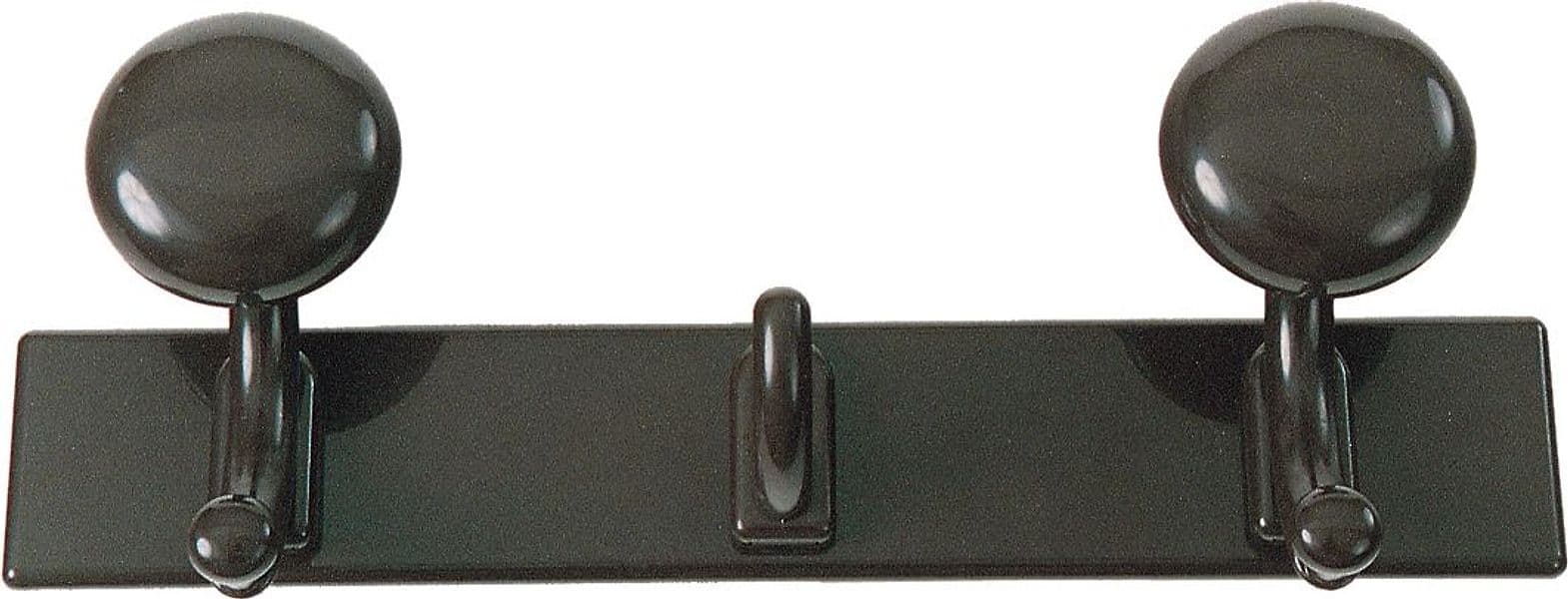 Appendiabiti Ball 3 Posti 360 x 130 mm Nero** Minumet - 2