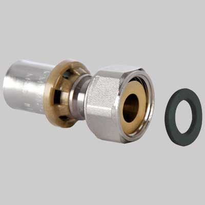 Raccordo Diritto con Dado Girevole 20 x ½ Icma - 2