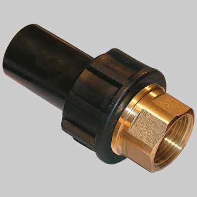 Giunto di Transizione Ottonepe Filettato Femmina 2 x 63 Unidelta - 2