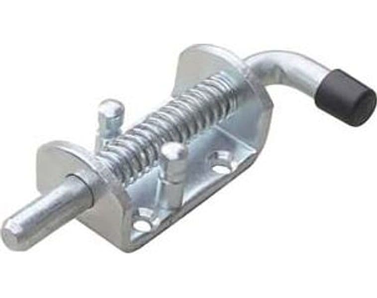 Catenaccio con Molla in Acciaio Zincato ART.57 137 MMX40 Ø 12 mm 8 Pezzi - 2