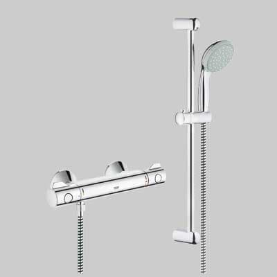 Kit Termostatico Grohtherm + Asta Tempesta Cromo Grohe - 2