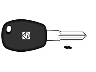Chiavi Auto Look Alike Porta Transponder HU136TE Silca - 2