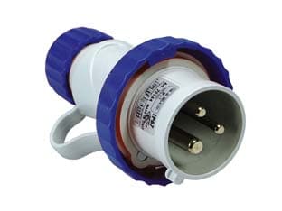 Spina Industriale Volante Argo Blu 2P+T Cee 309 IP67 16A Blu 70140 Fanton - 2