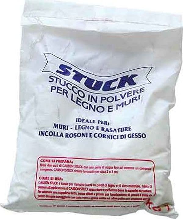 Stucco in Polvere 5 kg 4 Pezzi - 2