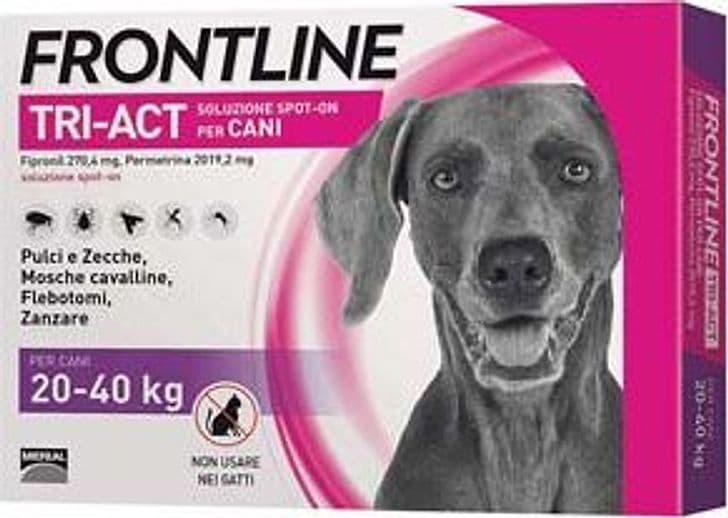 Frontline Triact Spoton per Cani l in Confezione da 6 Pipette Frontline - 2