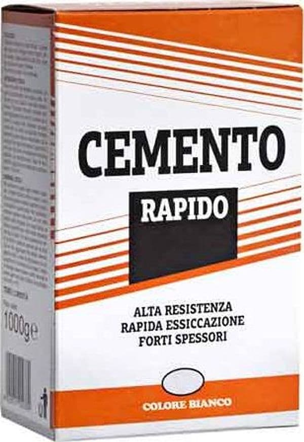 Cemento Rapido Bianco 5 kg 4 Pezzi - 2