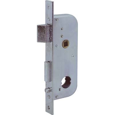 Serratura Cancello Infilare 067300 Welka B.q Zinc F.mm 22 F.tondo M2 - 2