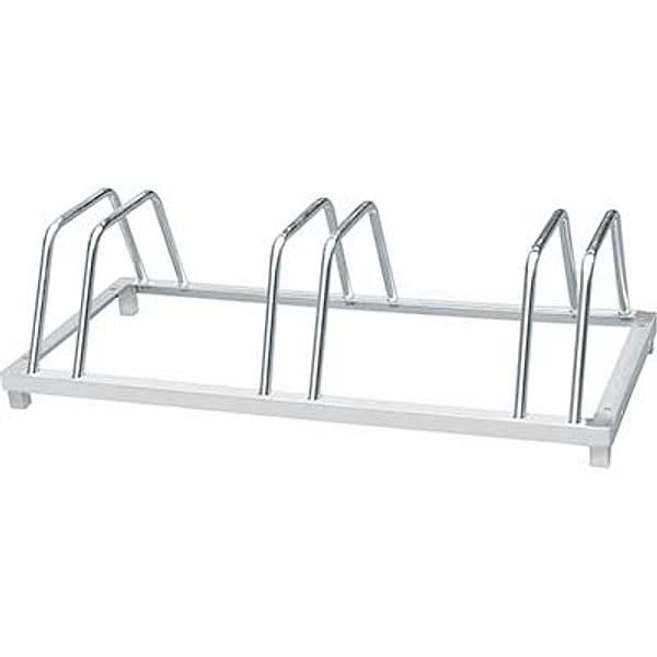 Rastrelliera Parcheggio Bici 3 Posti Zincata Mm 880X395 H.mm 245 – Effe