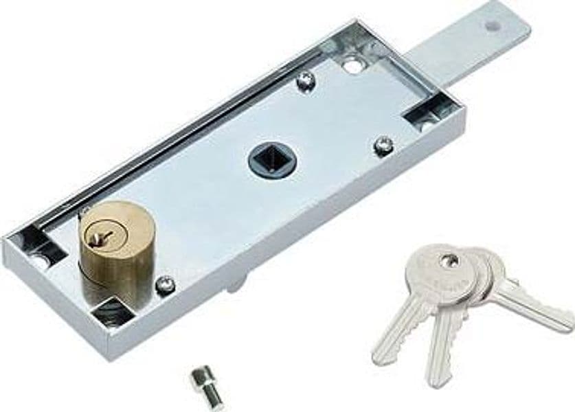 Serratura Basculante Applicare 2290 Securemme Q8 Int 67 mm 2 Pezzi