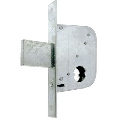 Serratura Cancello Infilare 071454 Welka B.q Zinc F.mm 22 F.tondo M2 E.mm - 2